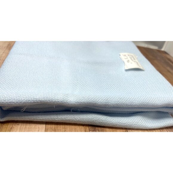 Blue Mist 14 Count Aida Cloth 35" X 46" Cross Stitch Fabric For Crafting & Embro - Picture 3 of 3